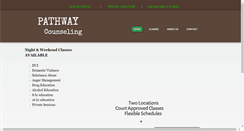 Desktop Screenshot of pathwaycounseling.net