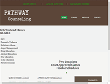 Tablet Screenshot of pathwaycounseling.net